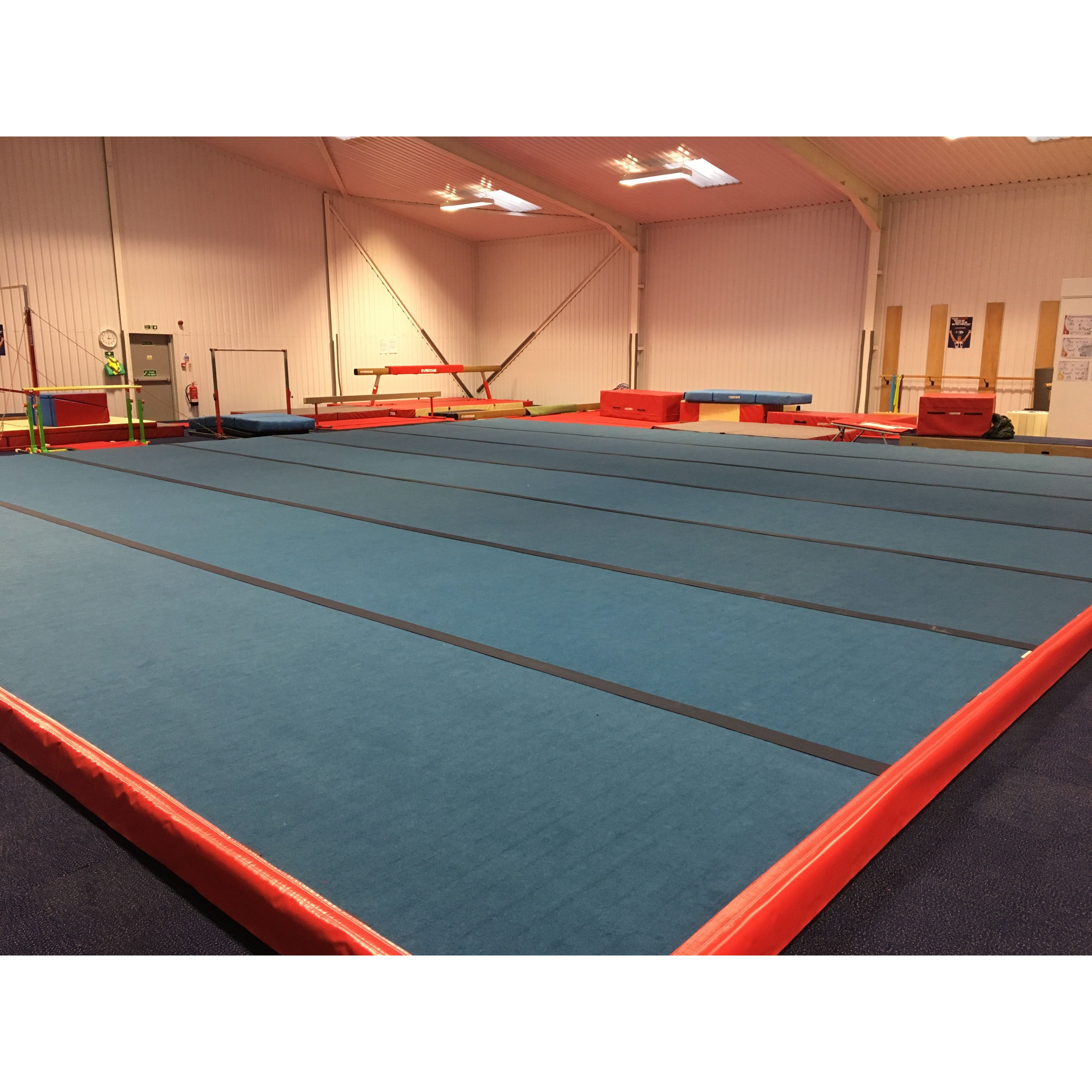 Spring discount gymnastics mat